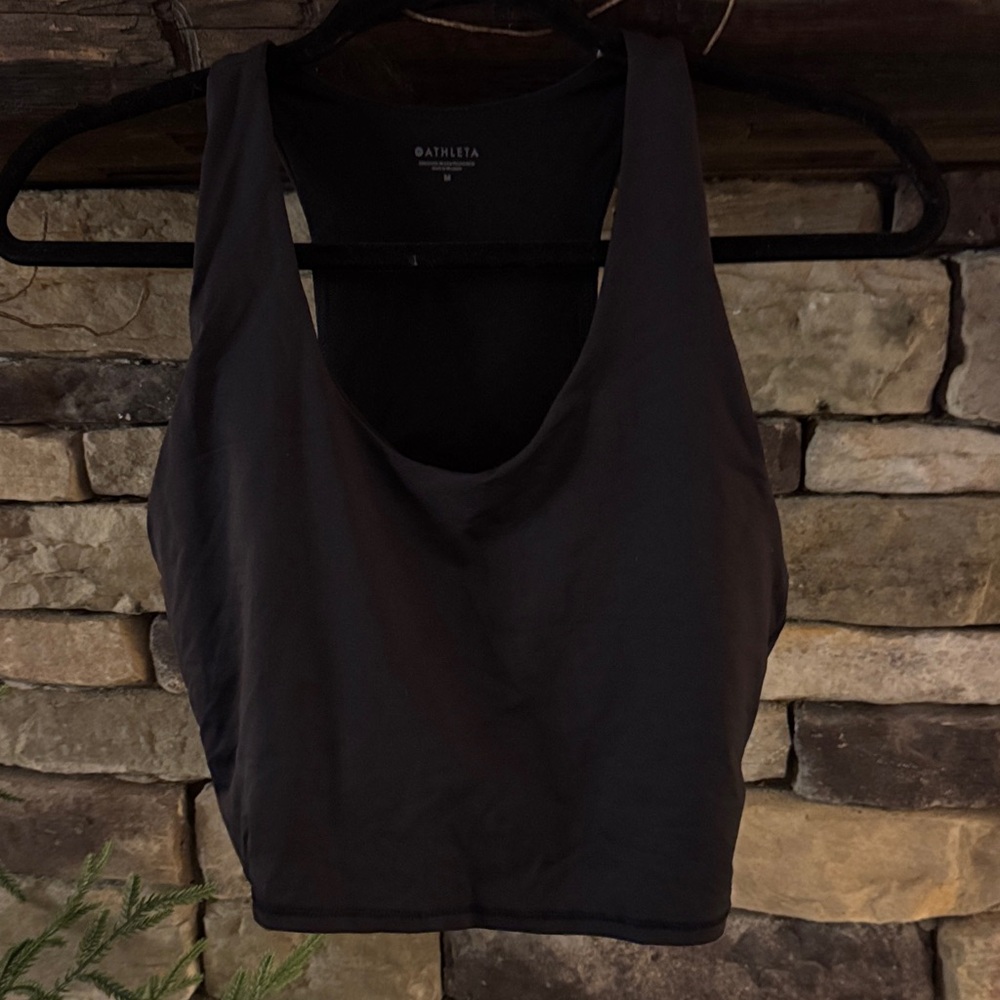 Athleta Charcoal Gray Tank Top